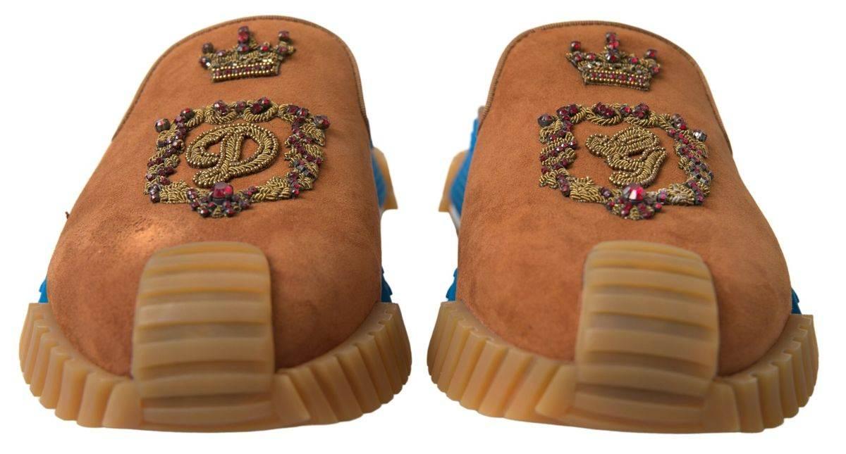 Dolce & Gabbana Elegant Multicolor NS1 Slide Sandals - Hilstor