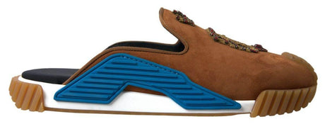 Dolce & Gabbana Elegant Multicolor NS1 Slide Sandals - Hilstor