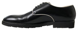Dolce & Gabbana Elegant Black and White Formal Men's Shoes - Hilstor