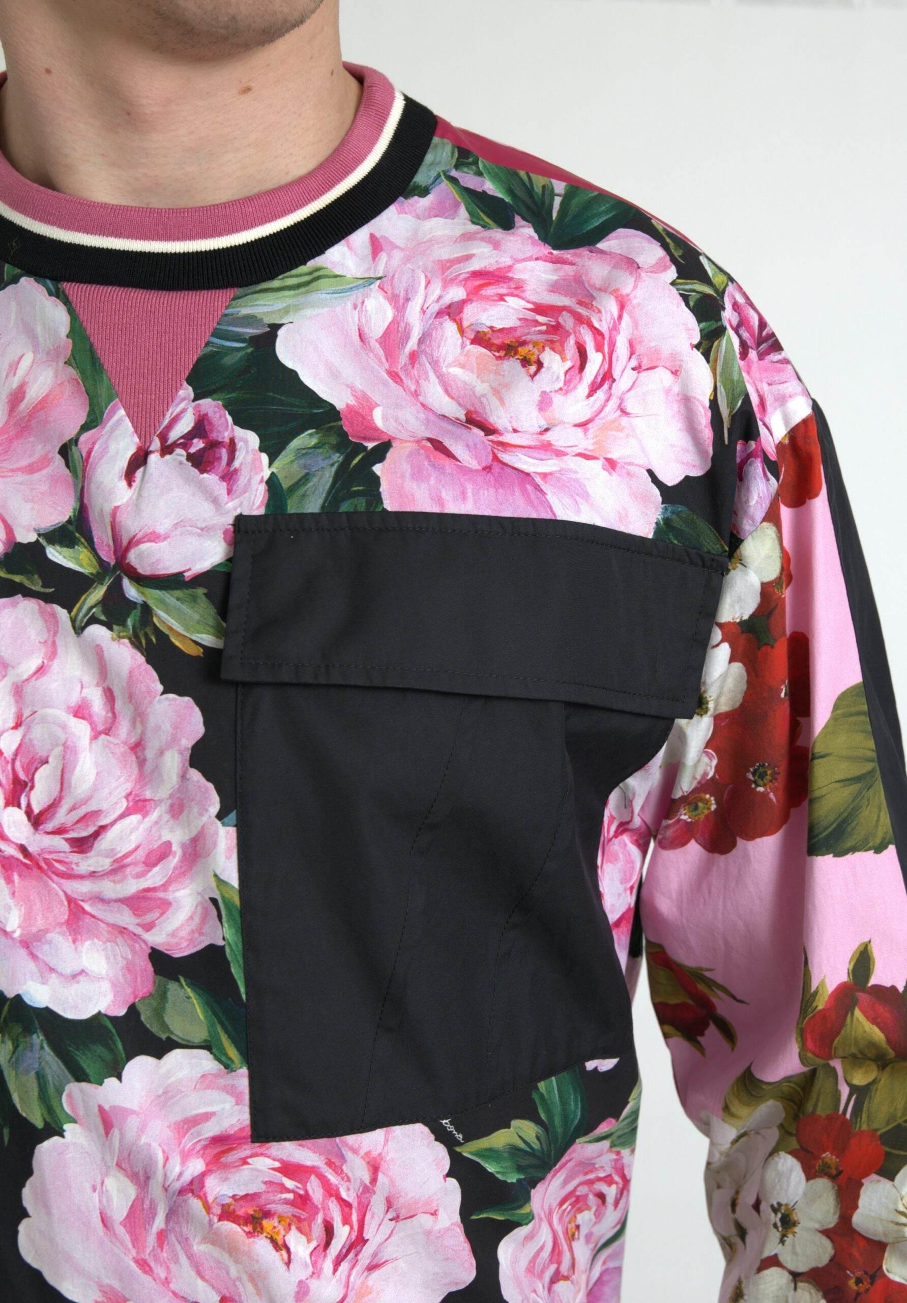 Dolce & Gabbana Floral Extravagance Crewneck Sweater - Hilstor