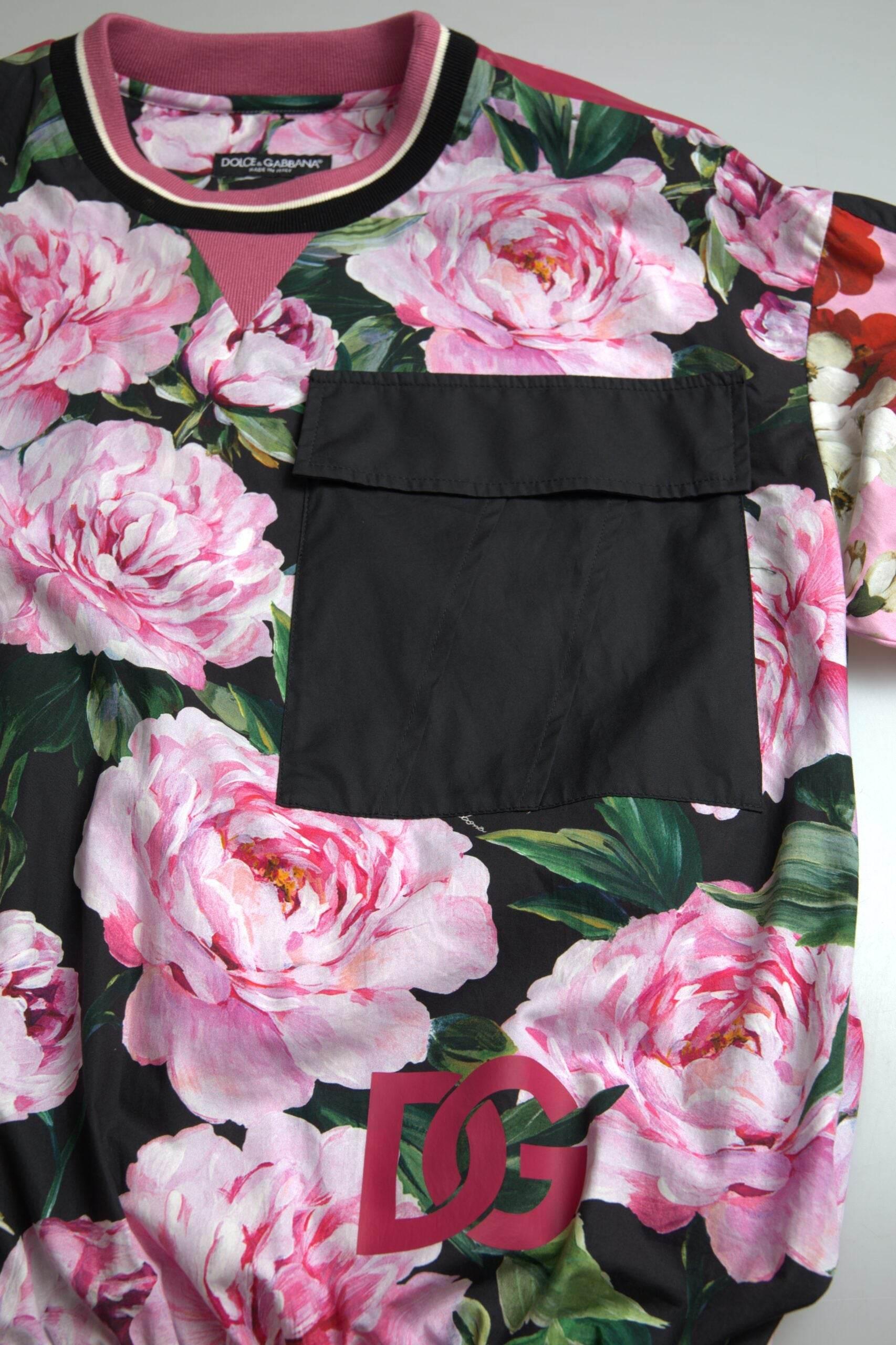 Dolce & Gabbana Floral Extravagance Crewneck Sweater - Hilstor