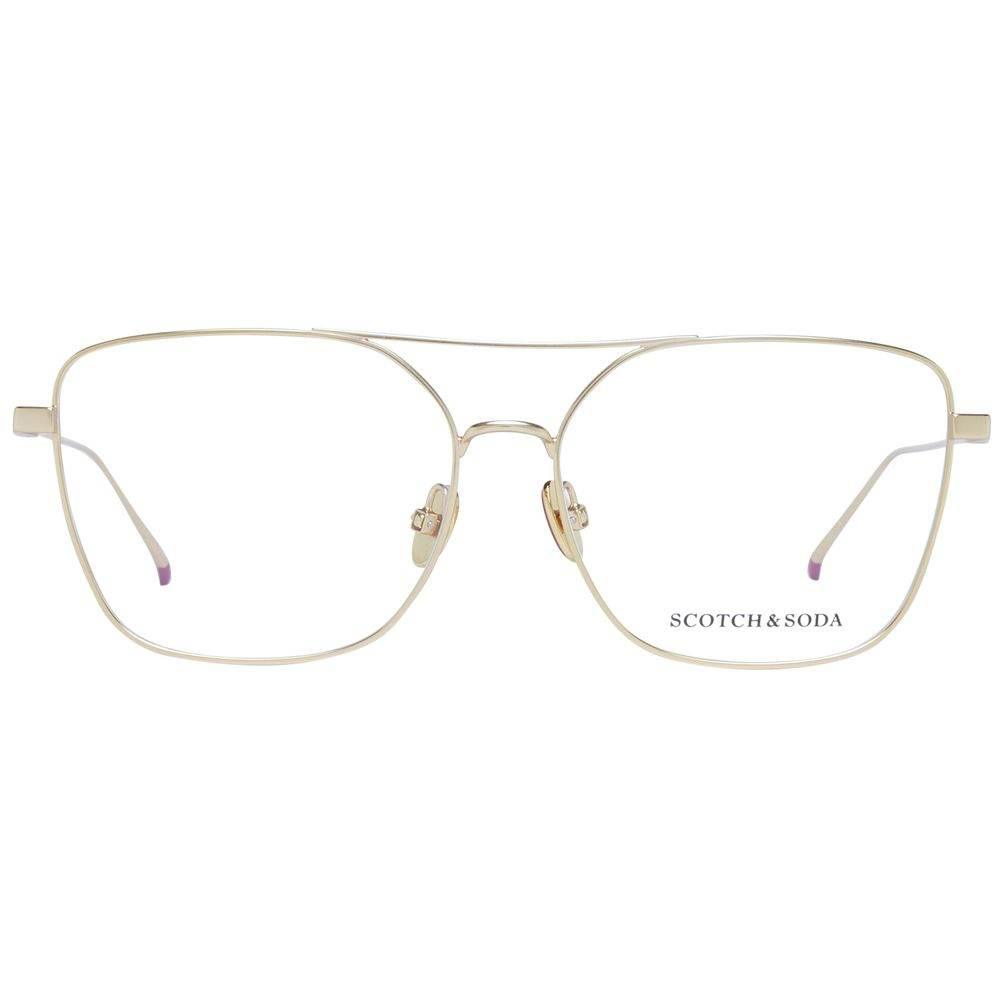 Scotch & Soda Gold Women Optical Frames - Hilstor