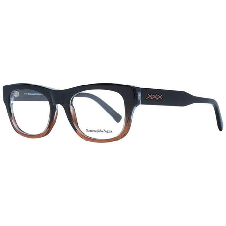 Ermenegildo Zegna Brown Men Optical Frames - Hilstor