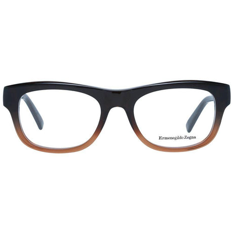 Ermenegildo Zegna Brown Men Optical Frames - Hilstor
