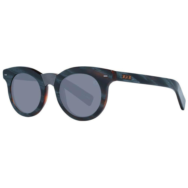 Ermenegildo Zegna Brown Men Sunglasses - Hilstor