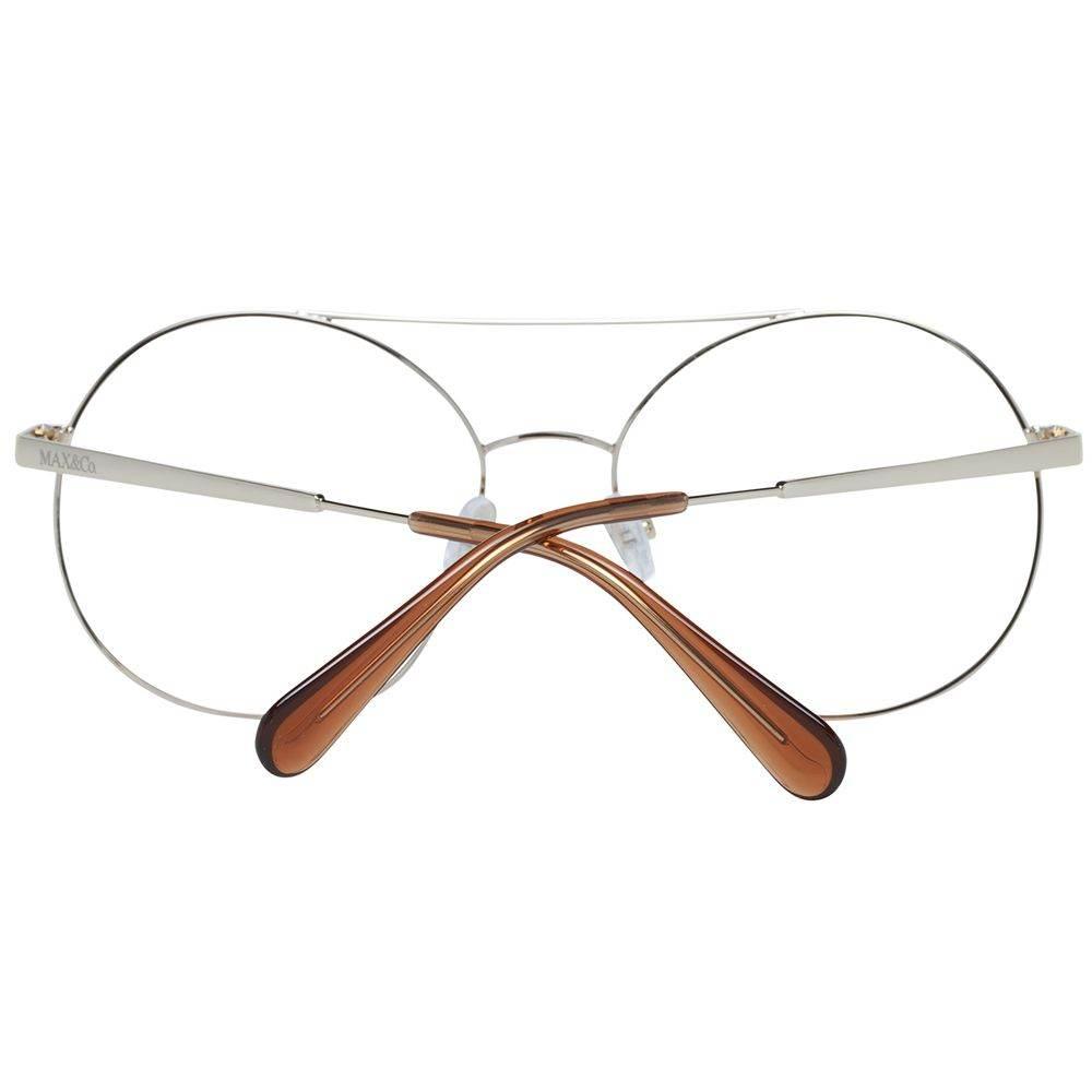 Max & Co Gold Women Glasses Frame - Hilstor