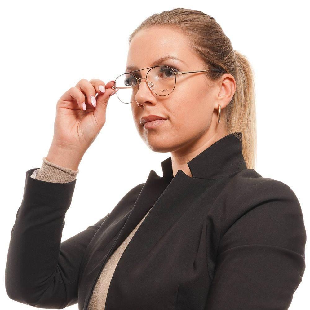 Max & Co Gold Women Glasses Frame - Hilstor