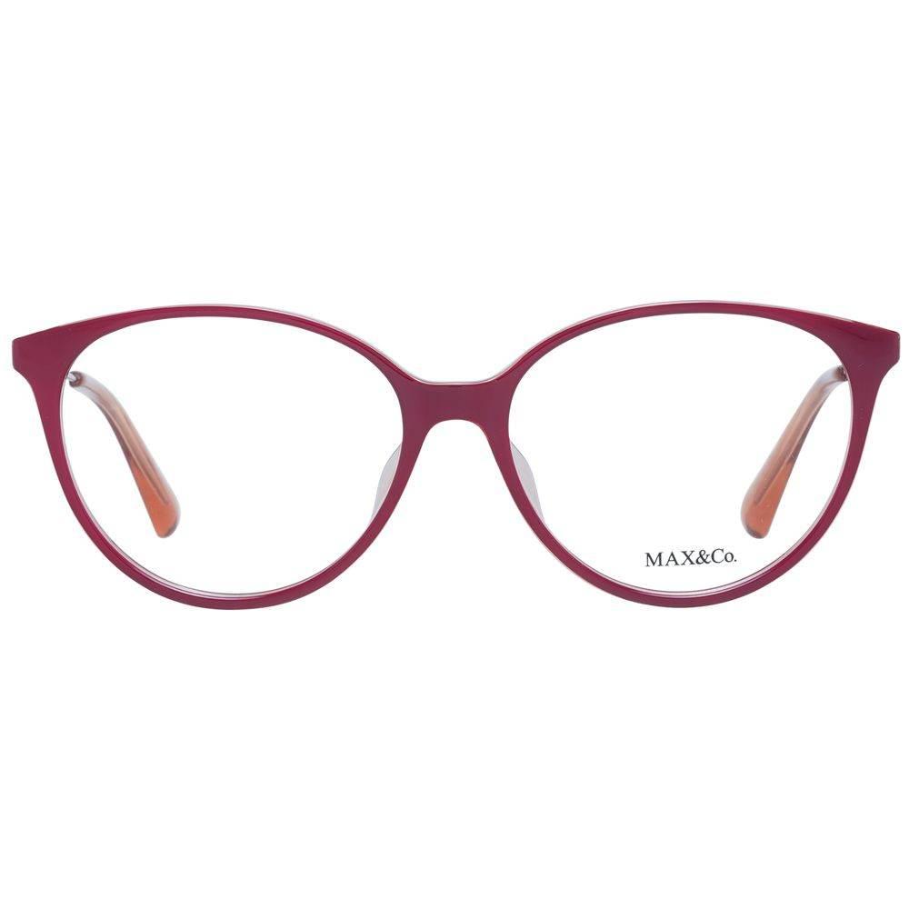 Max & Co Burgundy Women Glasses Frame - Hilstor