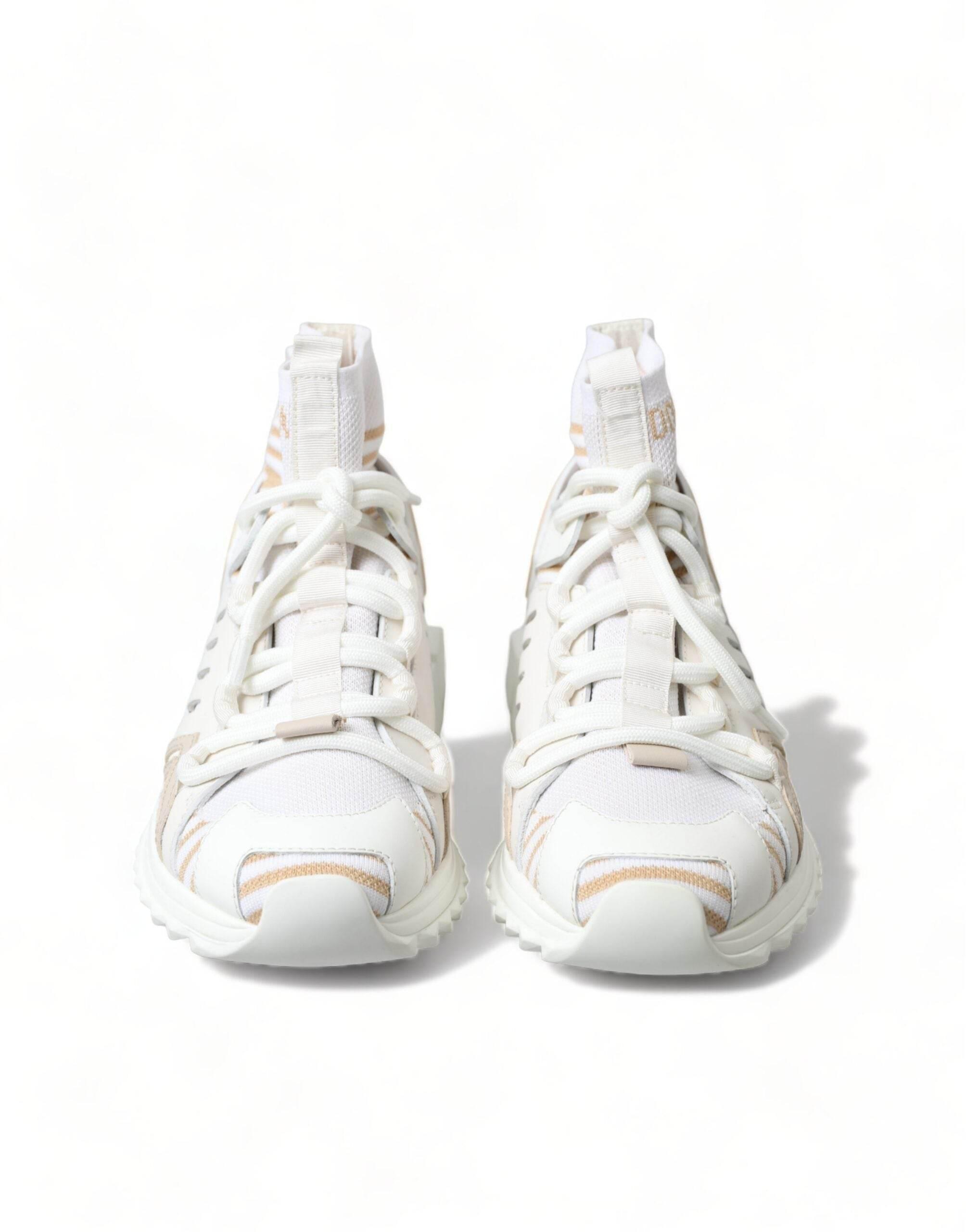 Dolce & Gabbana Elegant Sorrento Slip-On Sneakers - Hilstor