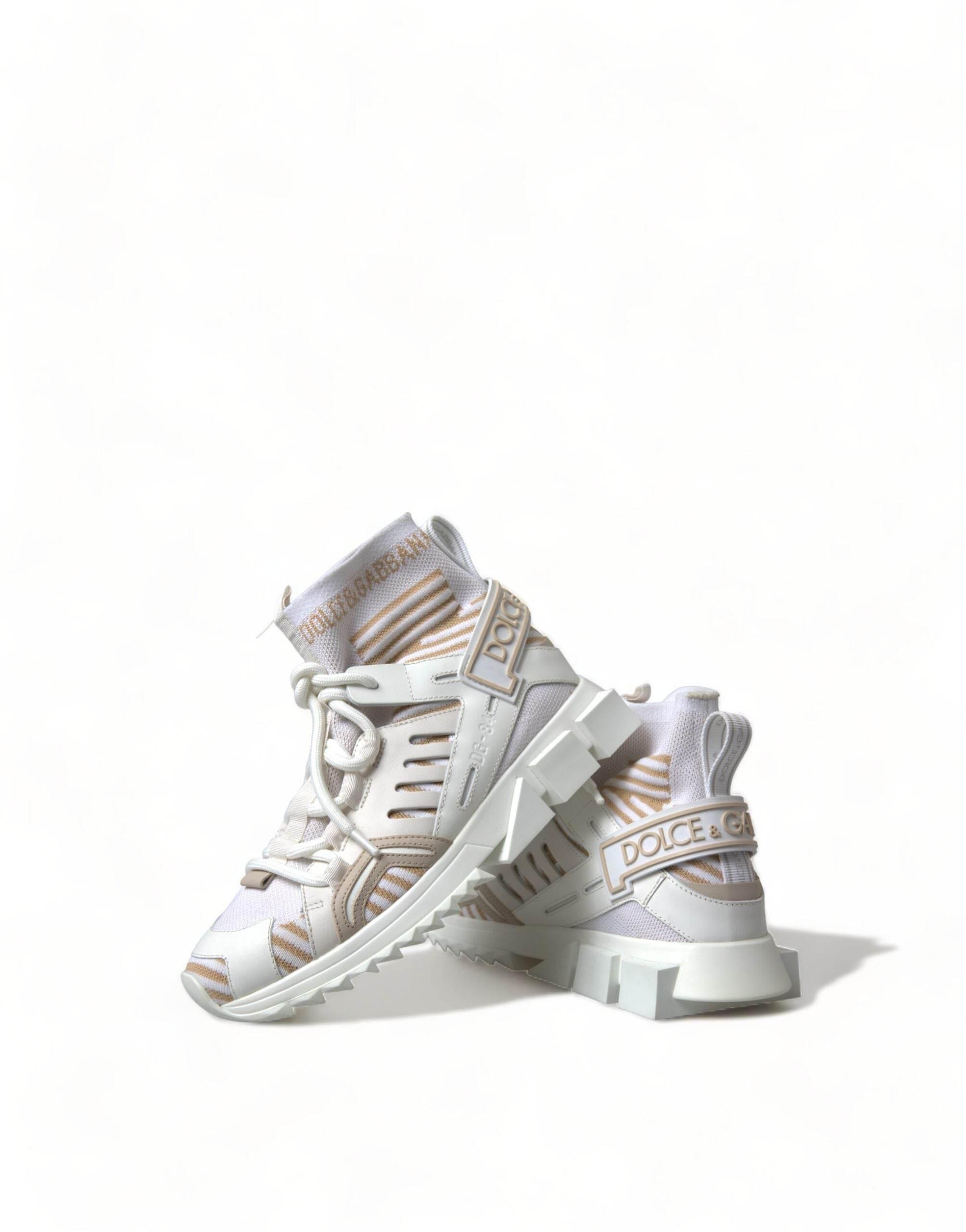 Dolce & Gabbana Elegant Sorrento Slip-On Sneakers - Hilstor
