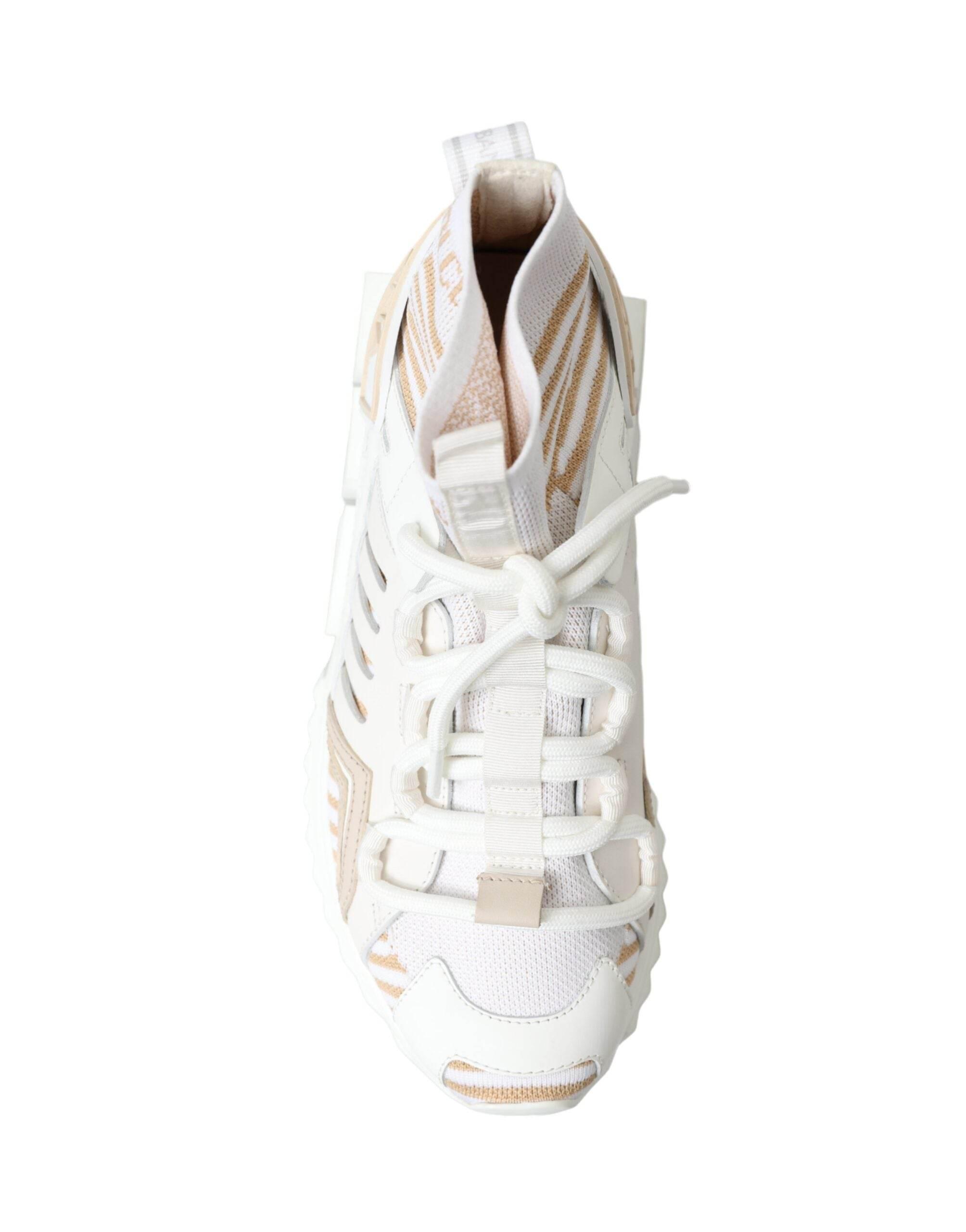 Dolce & Gabbana Elegant Sorrento Slip-On Sneakers - Hilstor