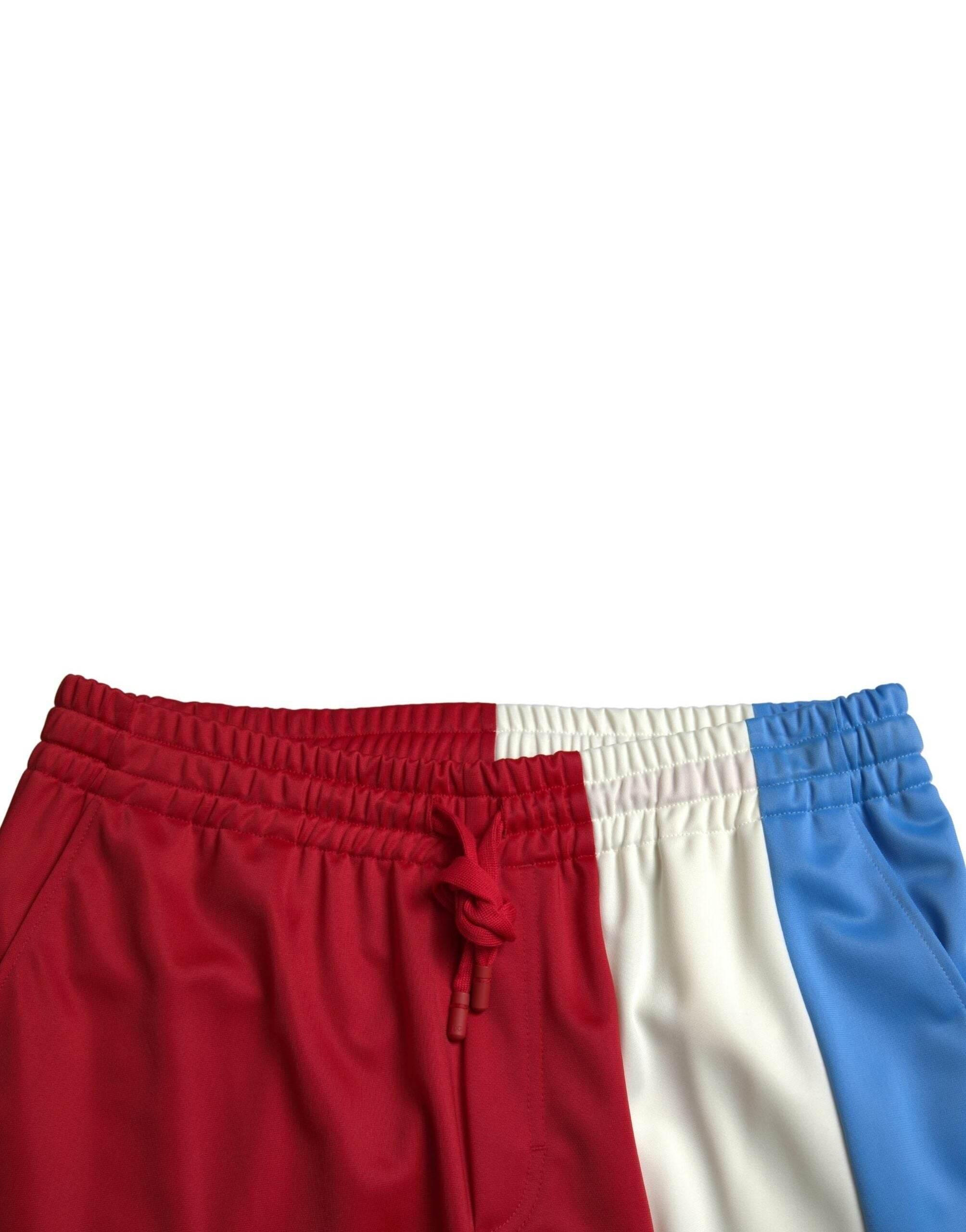 Dolce & Gabbana Elegant Striped Drawstring Sweatpants - Hilstor
