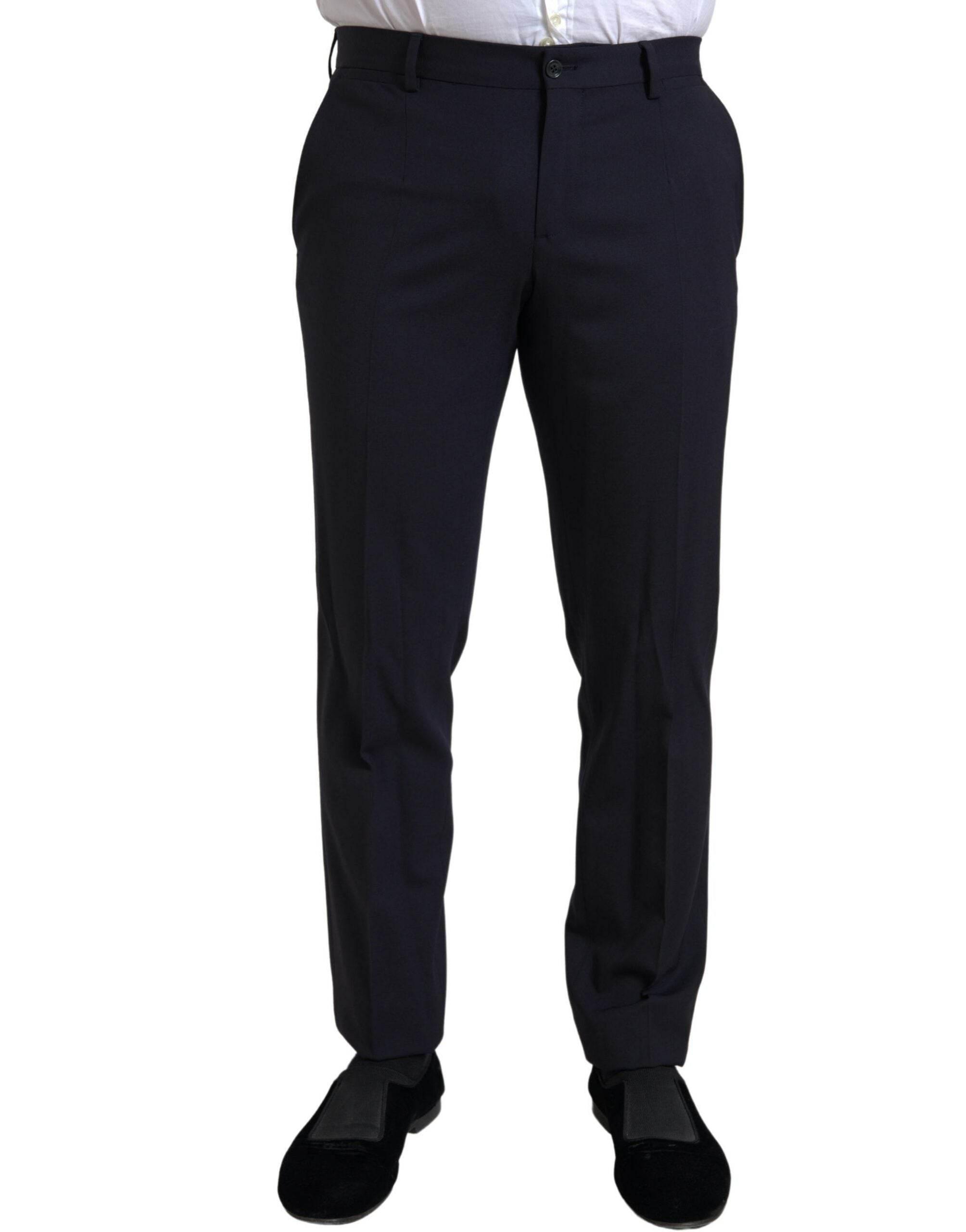 Dolce & Gabbana Blue 2 Piece Single Breasted MARTINI Suit - Hilstor