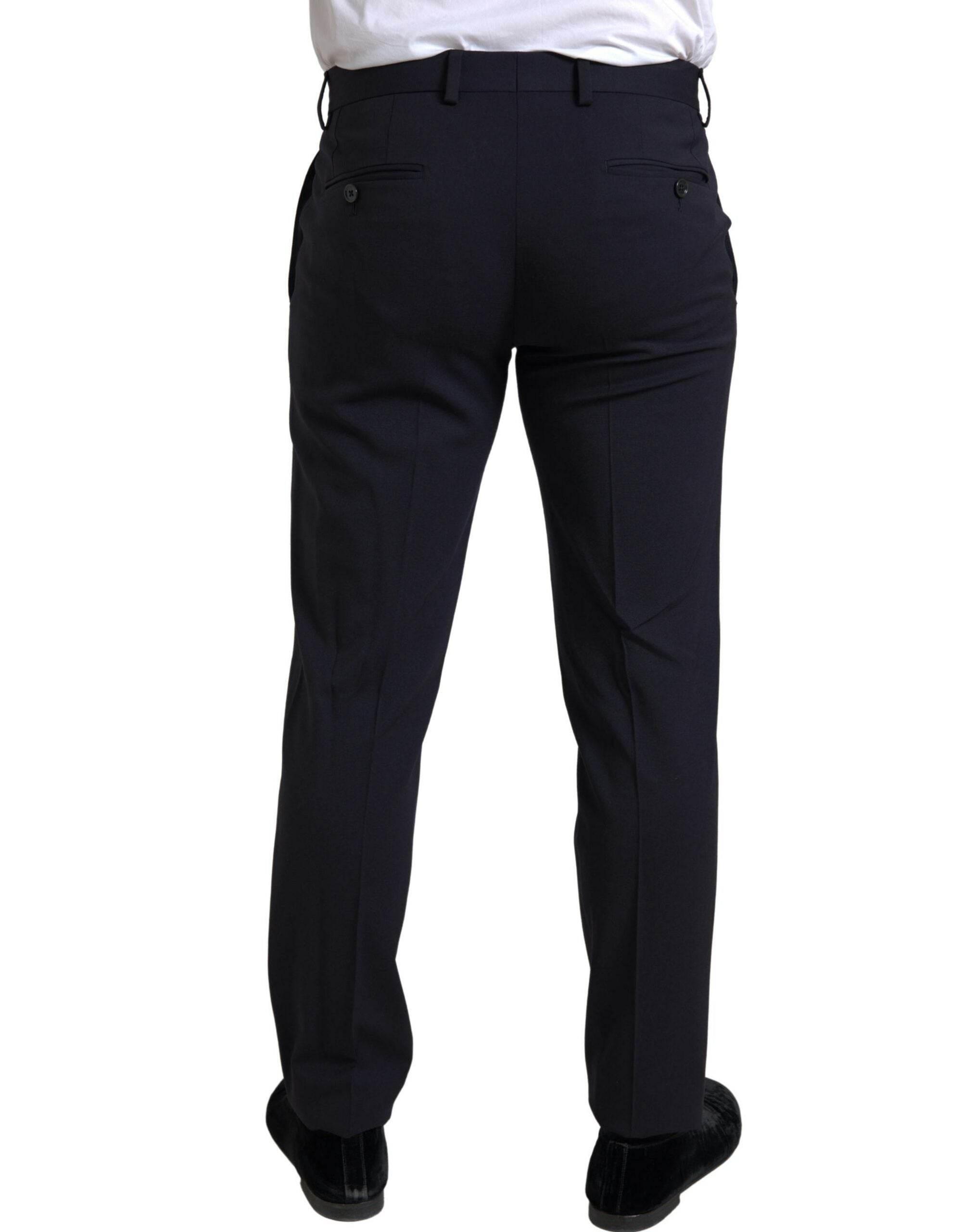 Dolce & Gabbana Blue 2 Piece Single Breasted MARTINI Suit - Hilstor