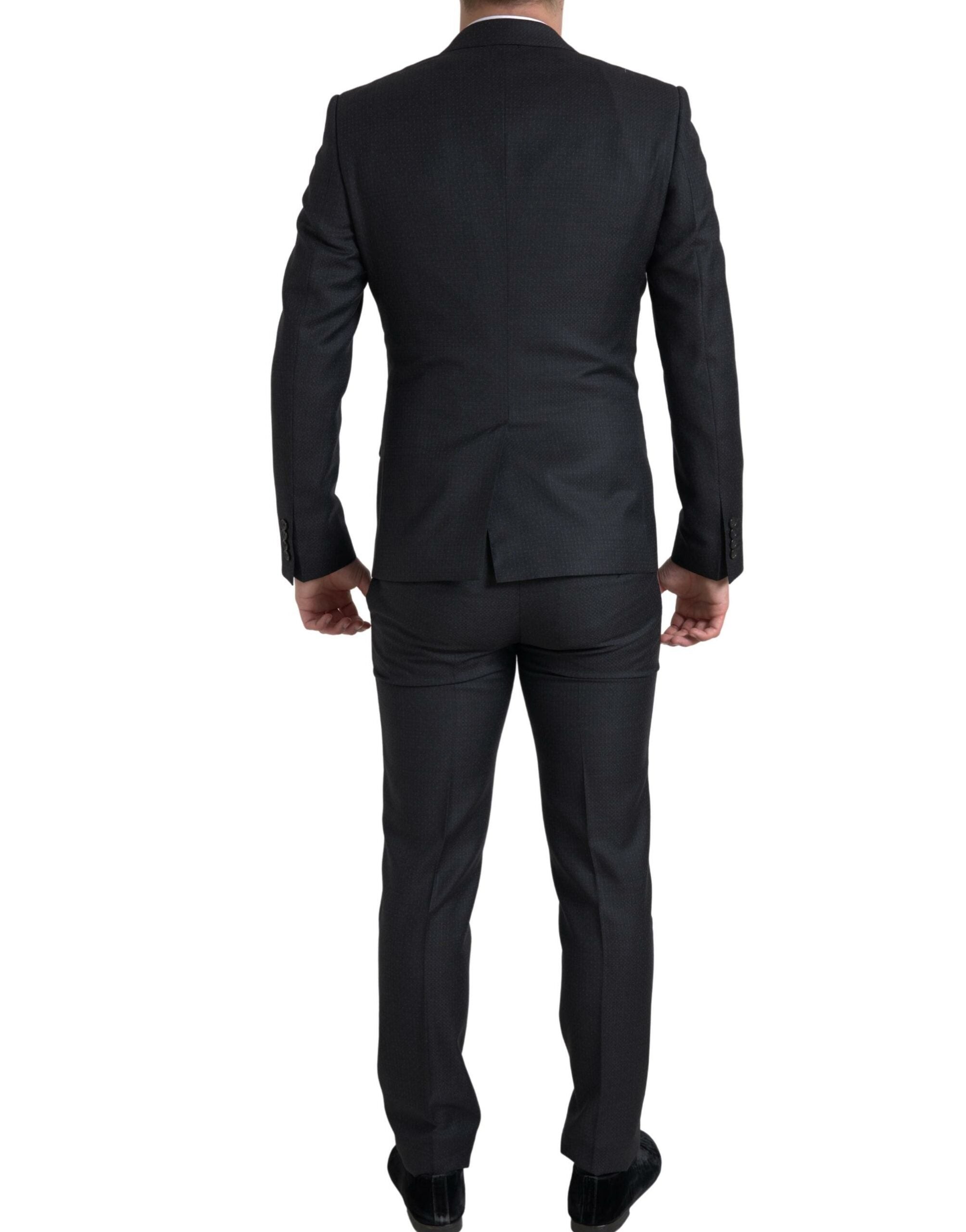 Dolce &amp; Gabbana sort 3-delt enkeltradet MARTINI-dragt