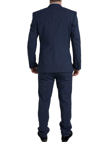 Dolce & Gabbana Blue 2 Piece Single Breasted SICILIA Suit - Hilstor