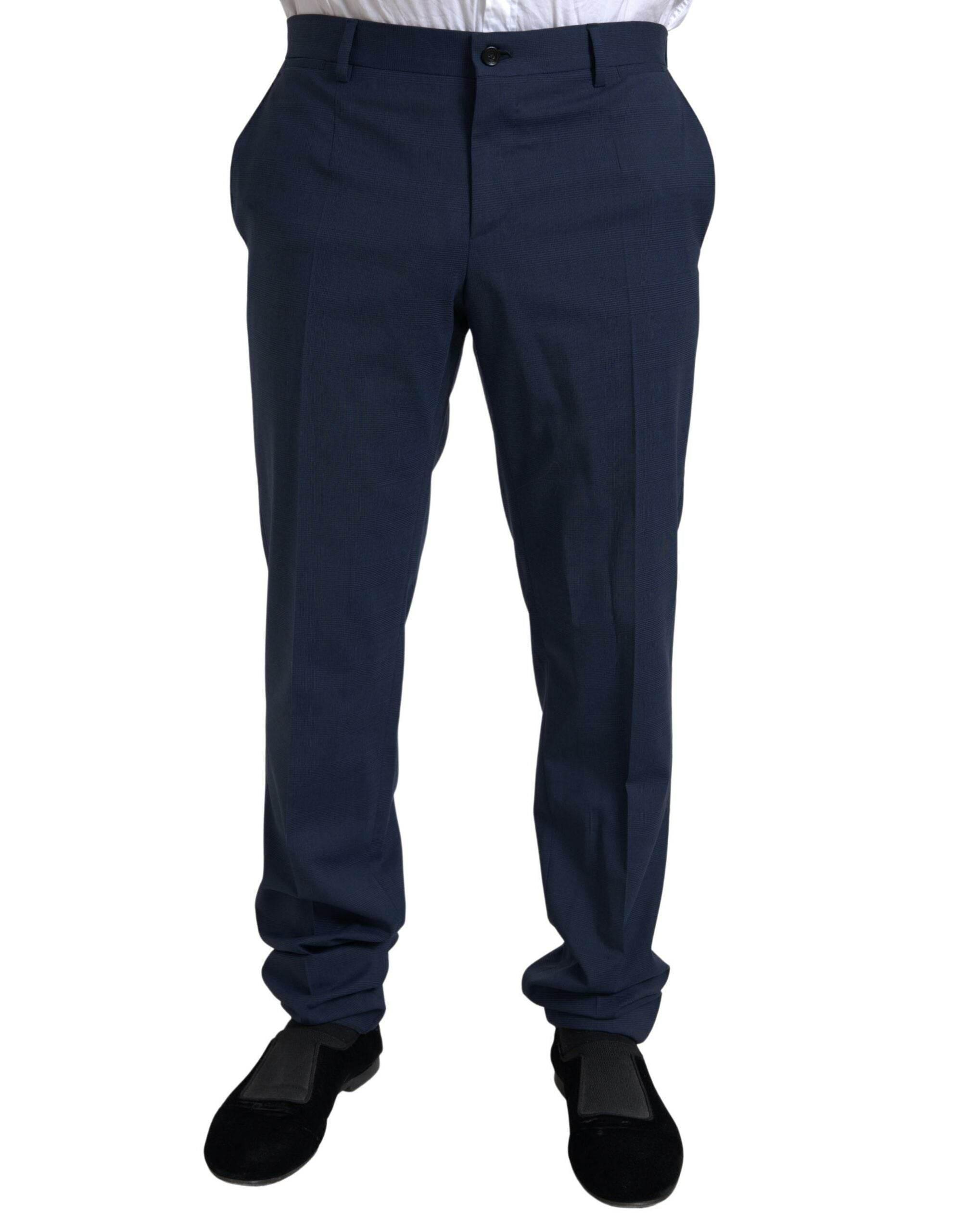 Dolce & Gabbana Blue 2 Piece Single Breasted SICILIA Suit - Hilstor