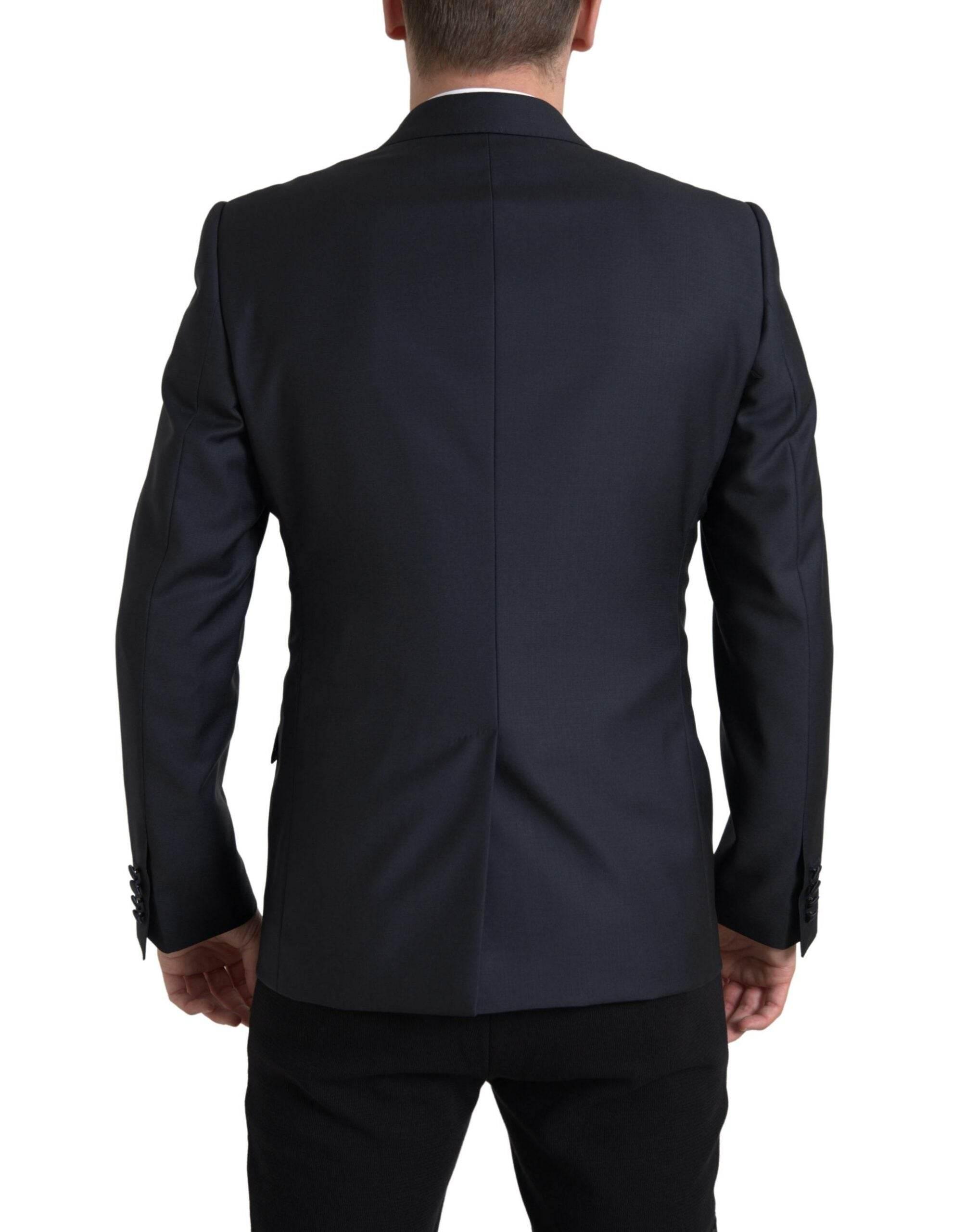Dolce & Gabbana Blue 2 Piece Single Breasted MARTINI Suit - Hilstor