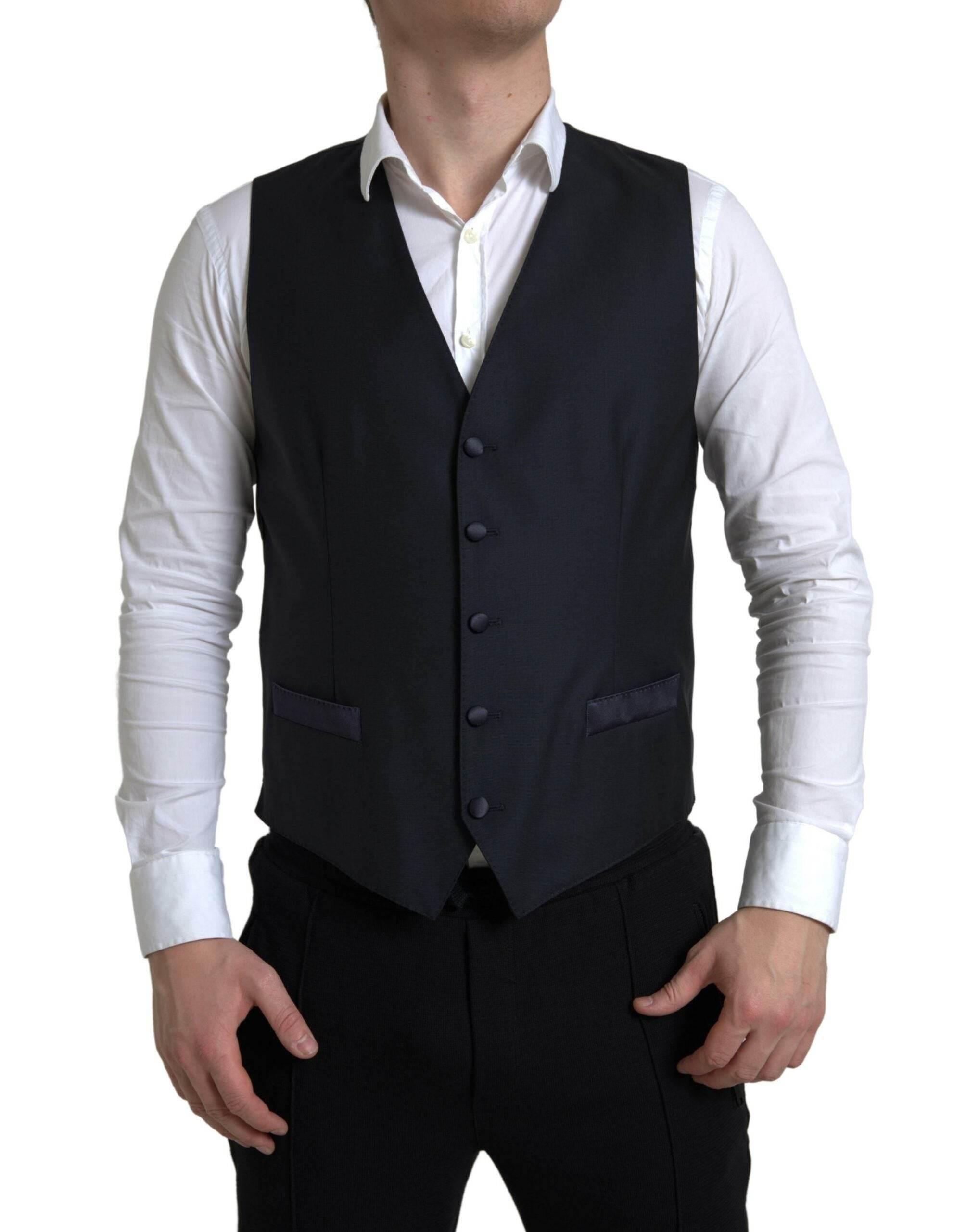 Dolce & Gabbana Blue 2 Piece Single Breasted MARTINI Suit - Hilstor