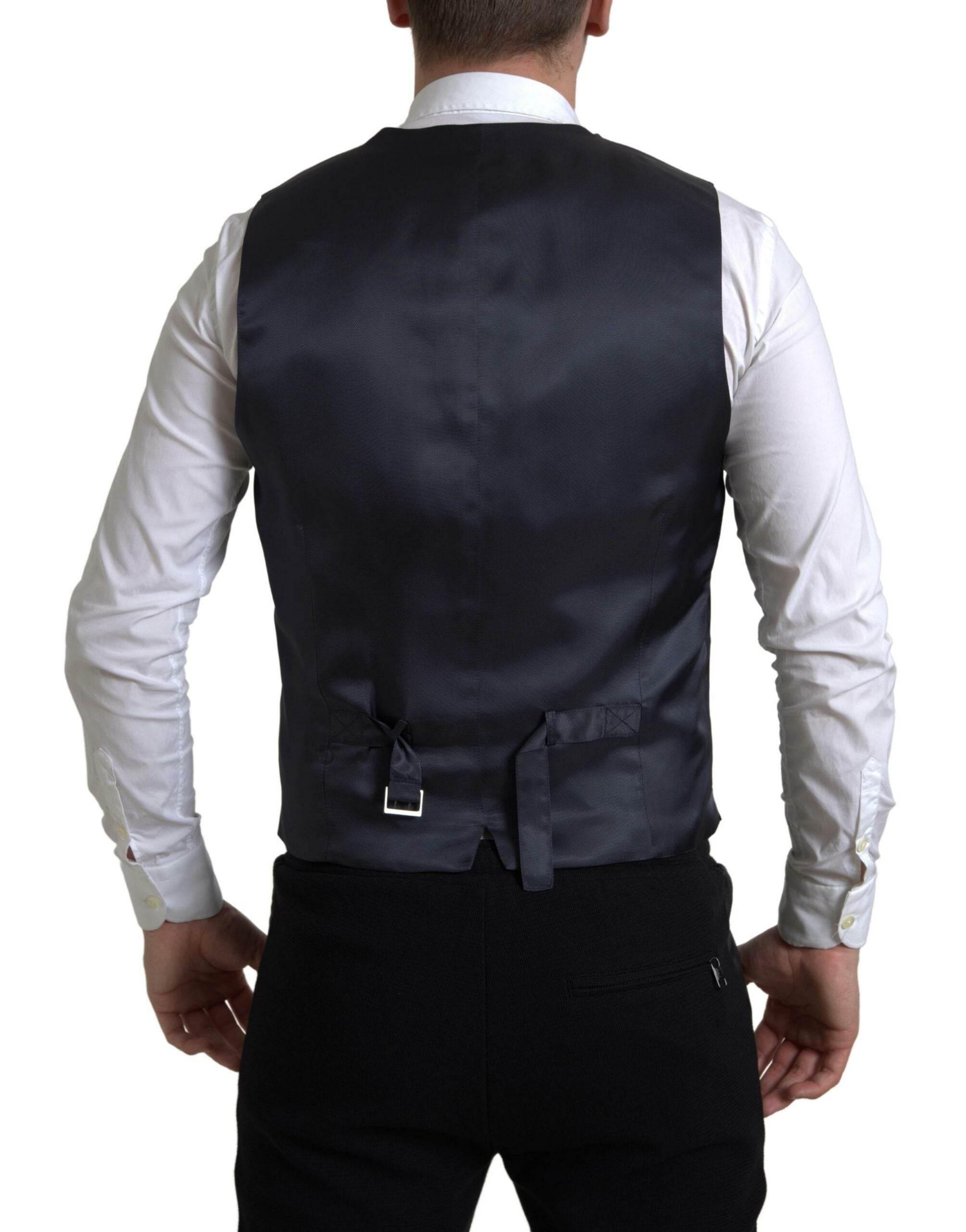 Dolce & Gabbana Blue 2 Piece Single Breasted MARTINI Suit - Hilstor