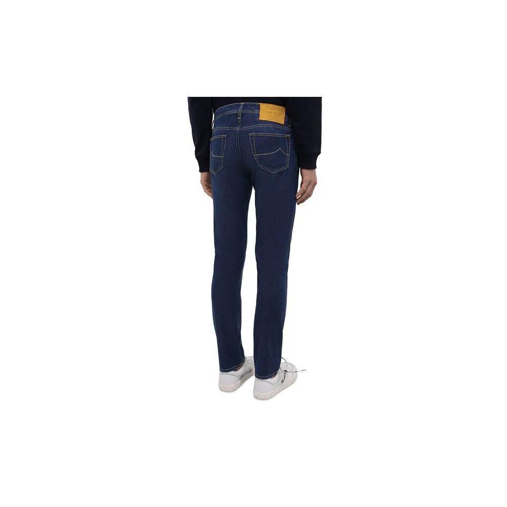 Jacob Cohen Sleek Slim Fit Premium Denim Essentials - Hilstor
