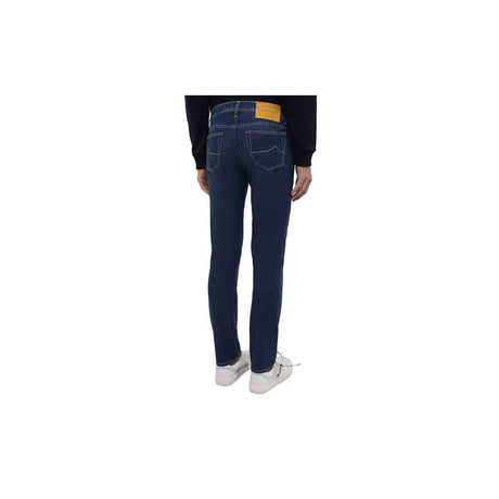 Jacob Cohen Sleek Slim Fit Premium Denim Essentials - Hilstor