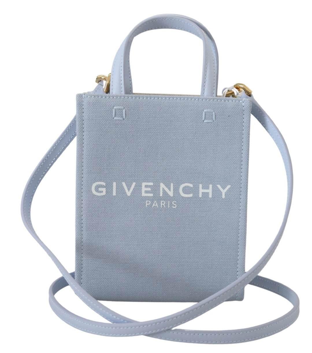 Givenchy Chic Cloud Blue Cotton Mini Bag - Hilstor