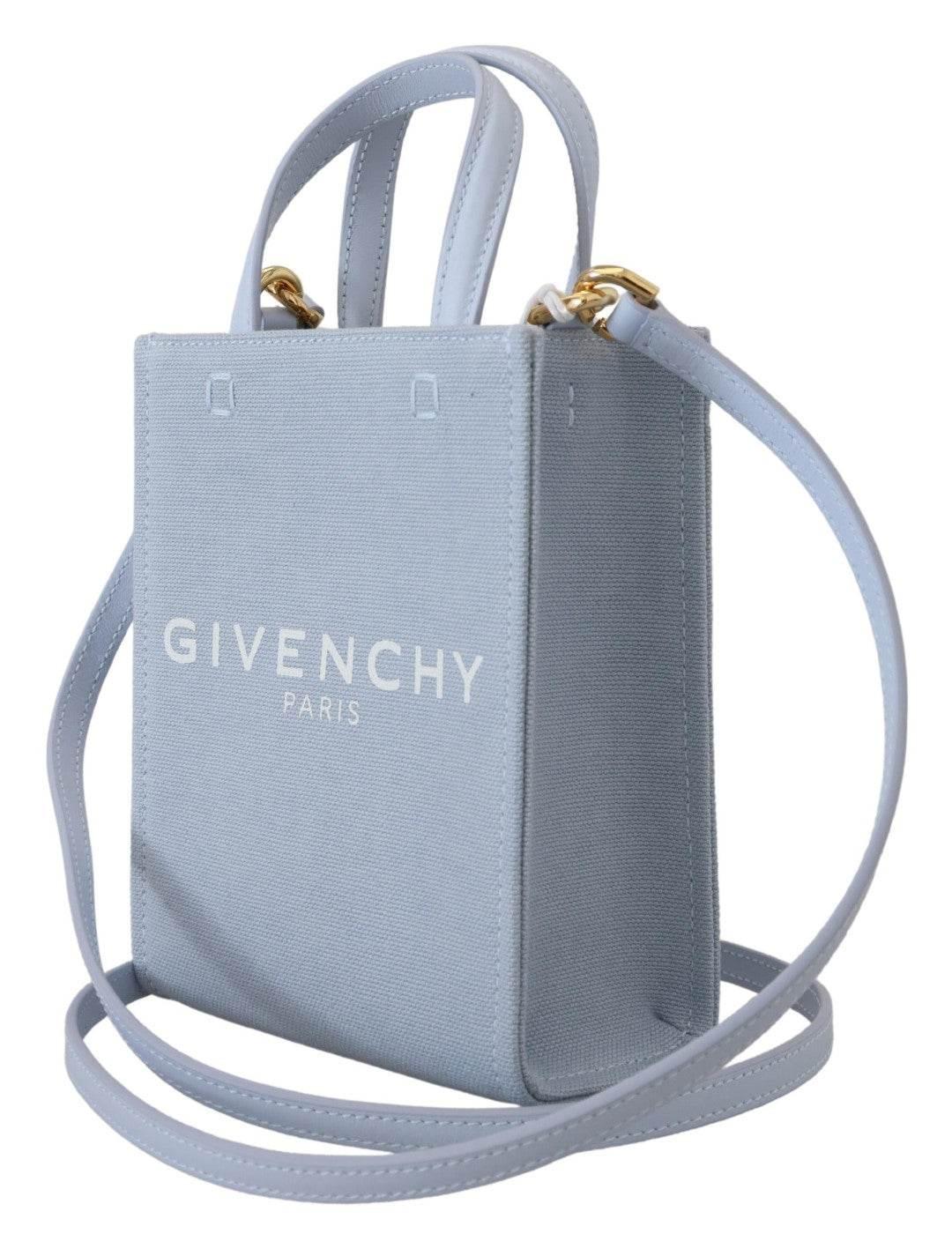 Givenchy Chic Cloud Blue Cotton Mini Bag - Hilstor