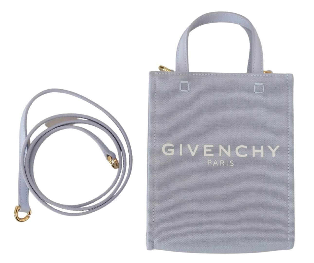 Givenchy Chic Cloud Blue Cotton Mini Bag - Hilstor