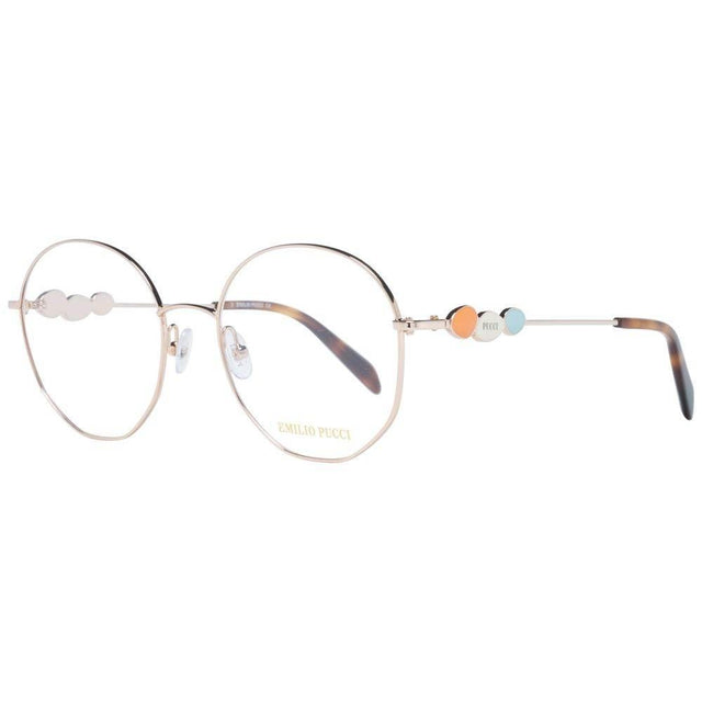 Emilio Pucci Rose Gold Women Optical Frames - Hilstor