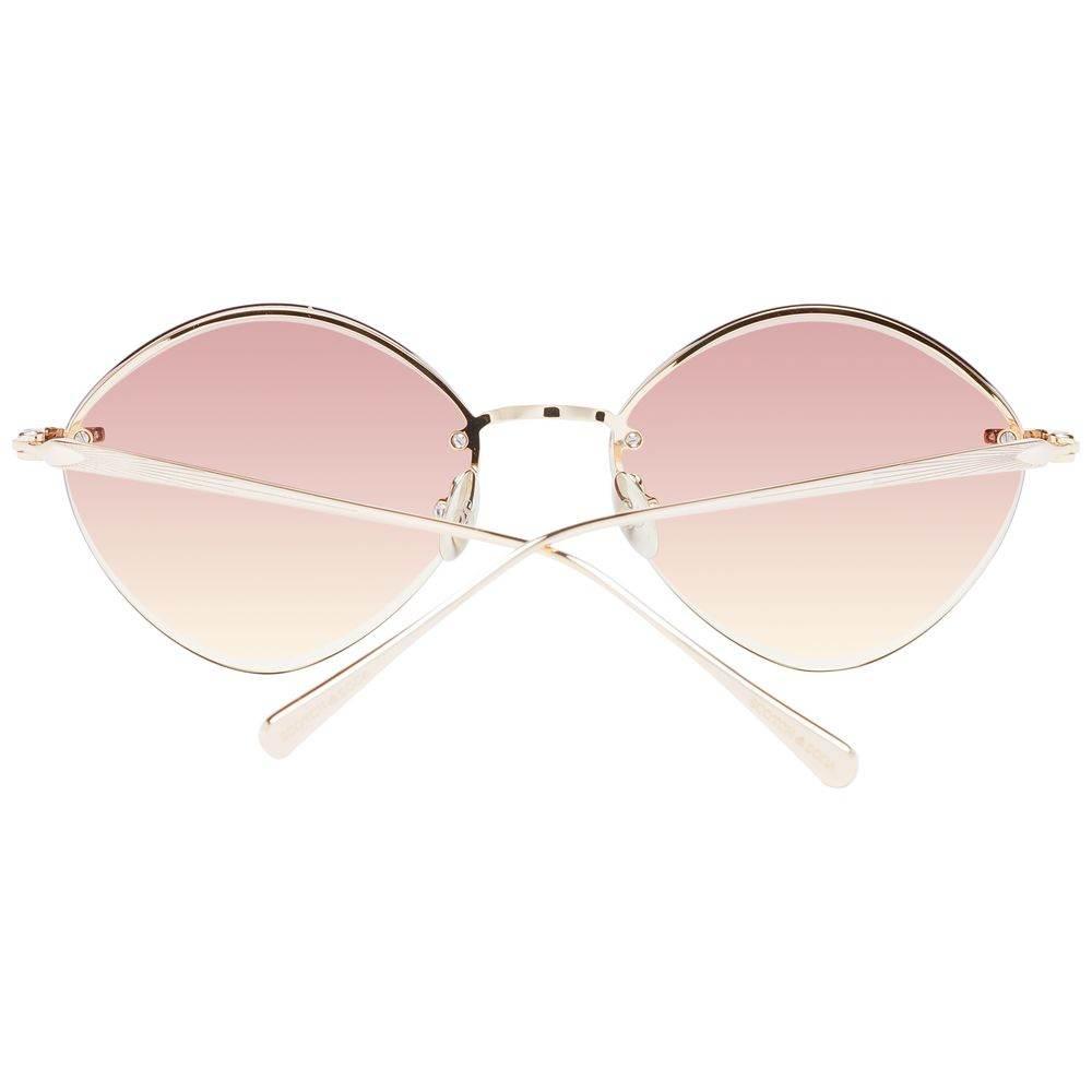 Scotch & Soda Gold Women Sunglass - Hilstor