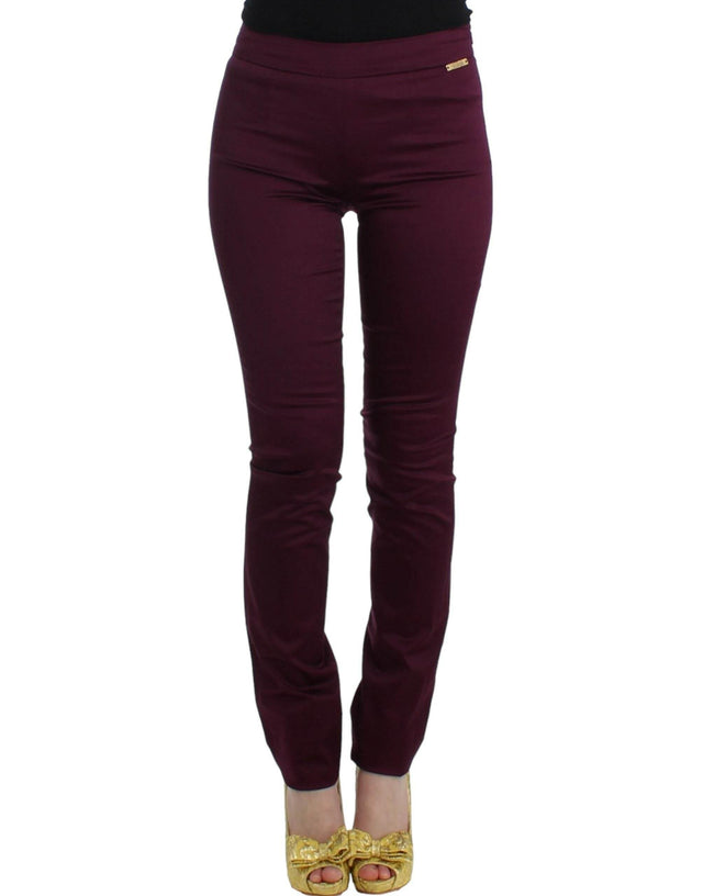 John Galliano Purple slim fit pants - Hilstor