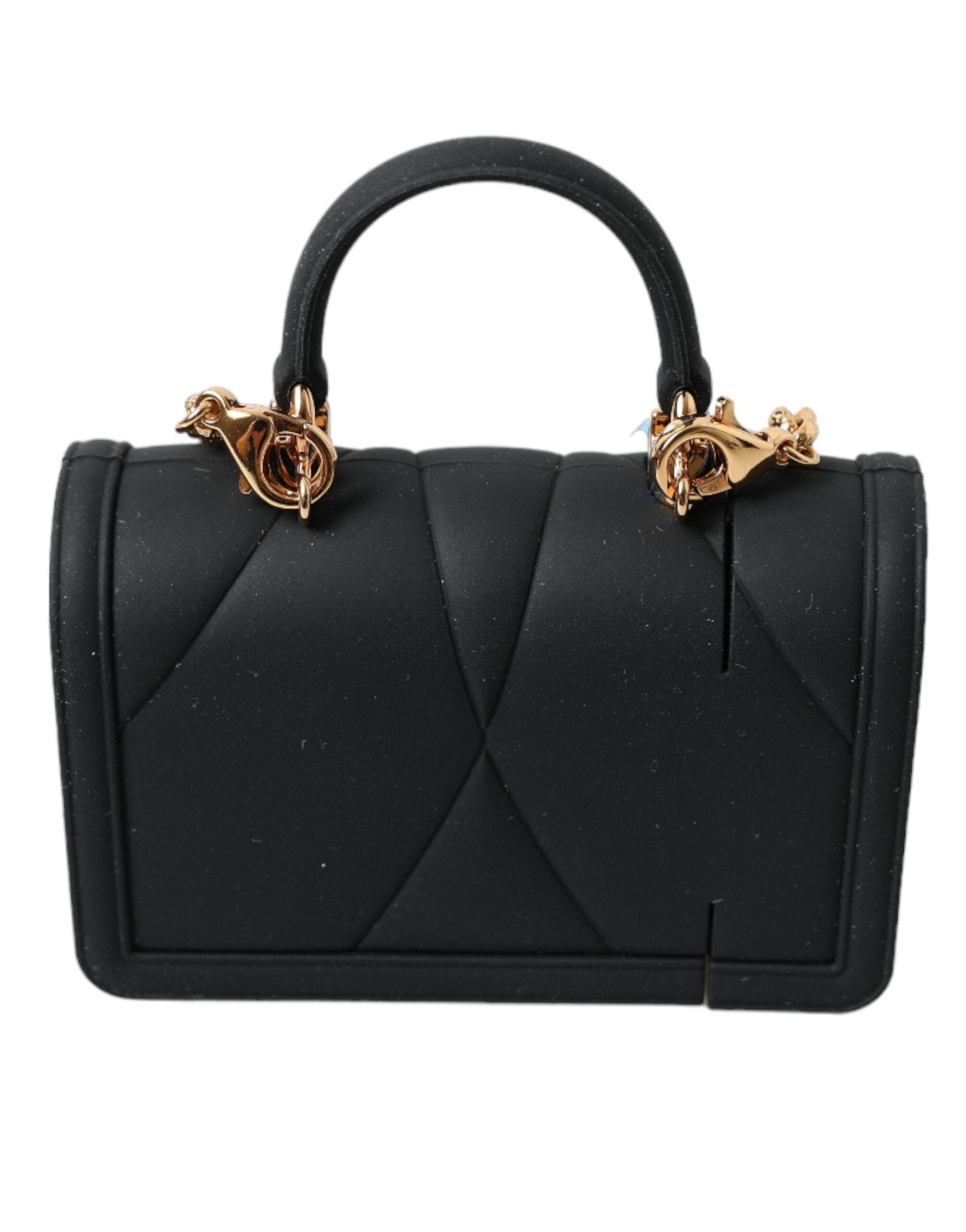 Dolce & Gabbana Exquisite Quilted AirPods Case with Chain Strap - Hilstor