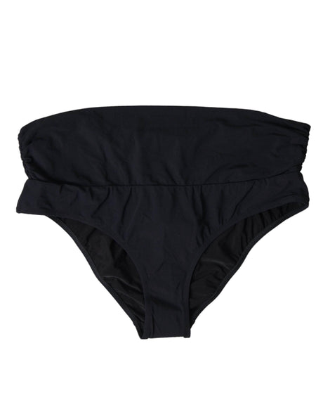 Dolce & Gabbana Elegant Black Bikini Bottom - Ultimate Beach Elegance - Hilstor