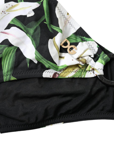 Dolce & Gabbana Elegant Floral Print Bikini Bottoms - Swim In Style - Hilstor