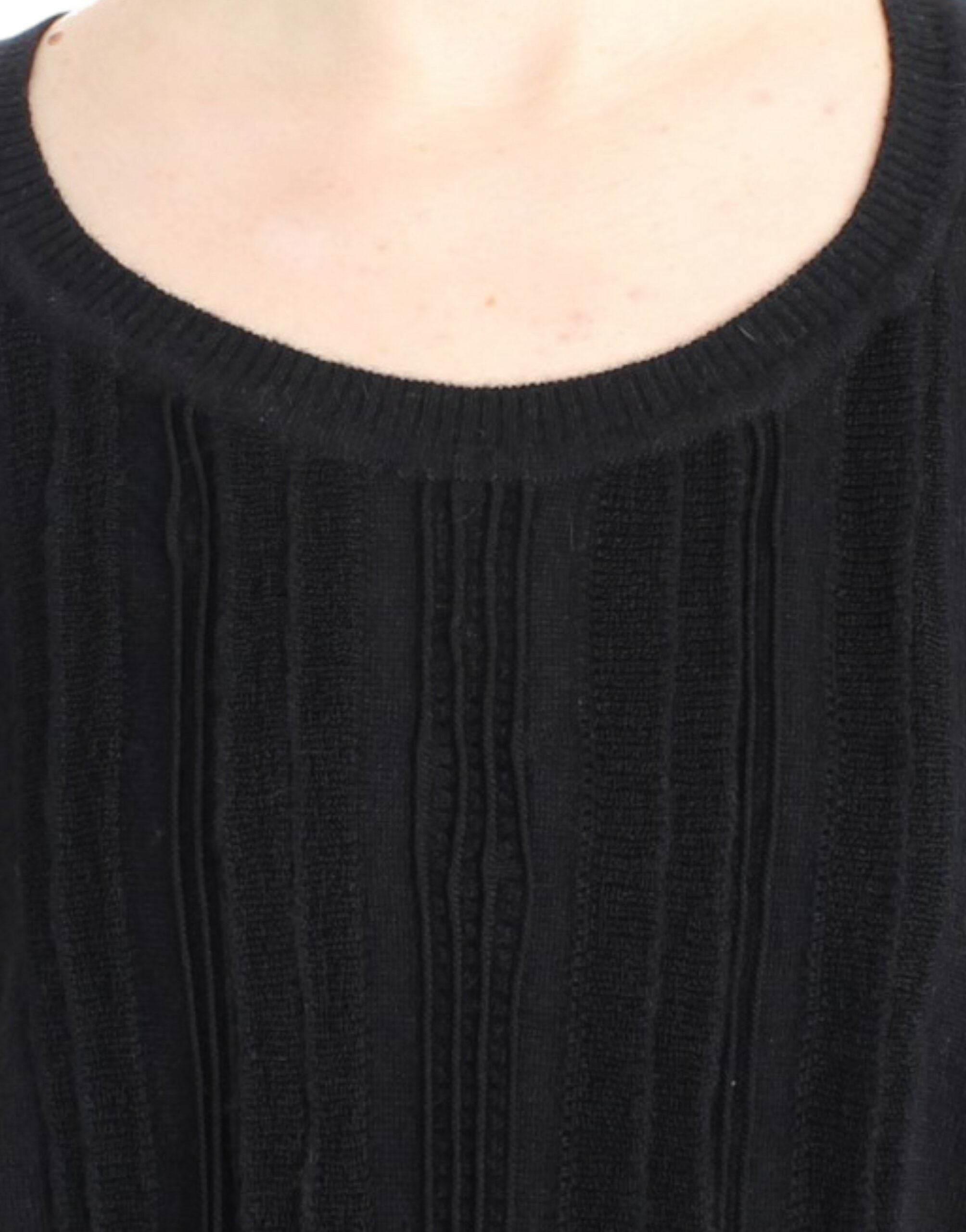 Cavalli Black short sleeved jumper - Hilstor