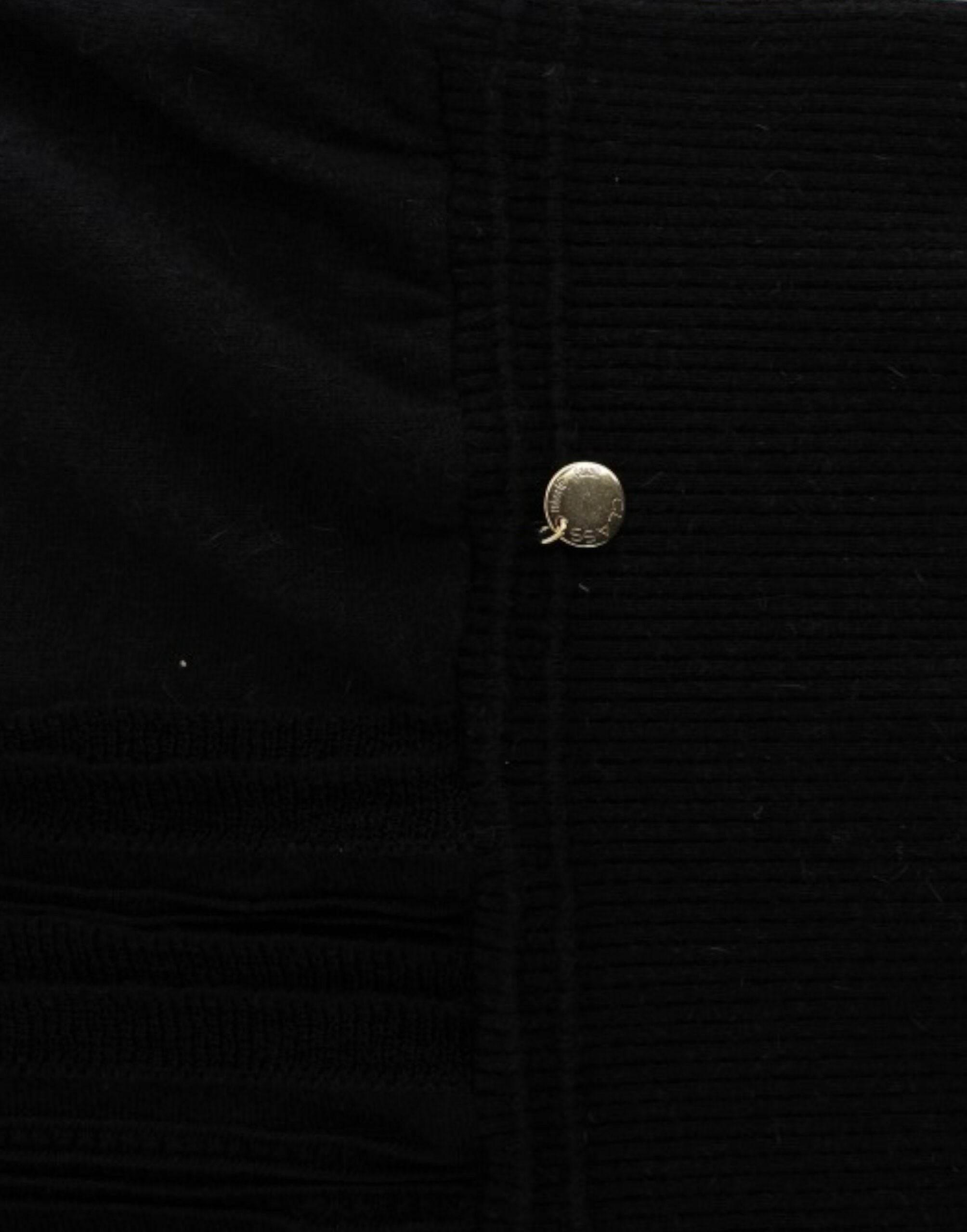 Cavalli Black short sleeved jumper - Hilstor