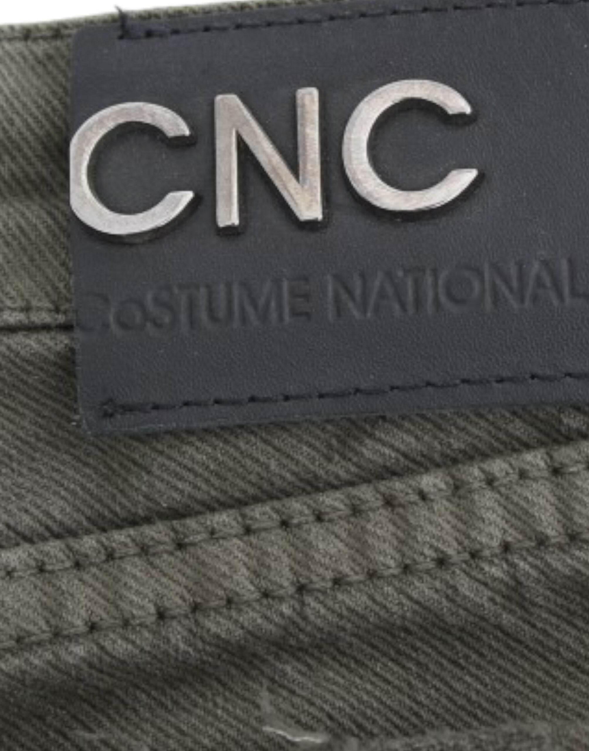 Costume National Green slim leg jeans - Hilstor