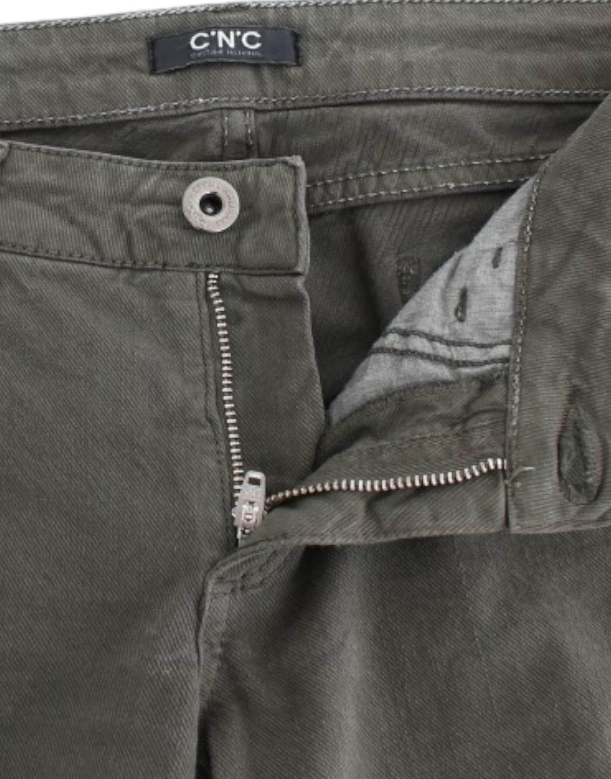 Costume National Green slim leg jeans - Hilstor