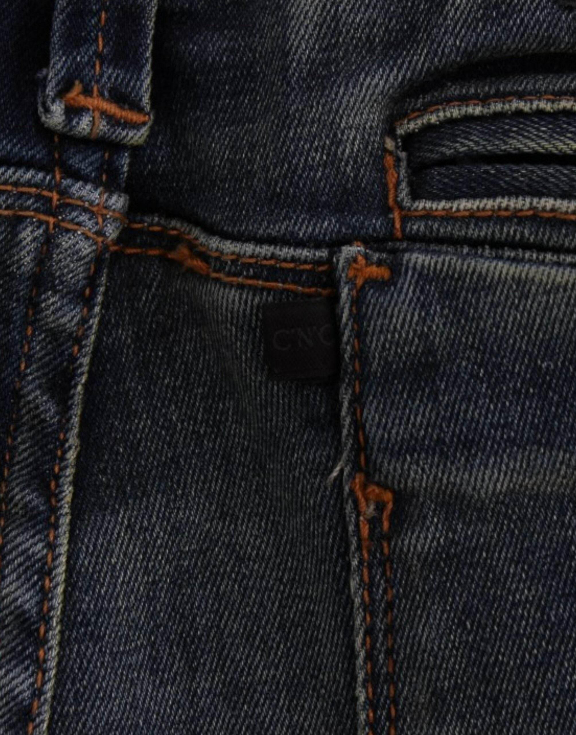 Costume National Chic Blue Straight Leg Designer Jeans - Hilstor