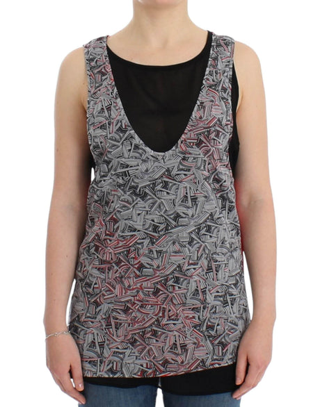 Costume National Black sleeveless top - Hilstor