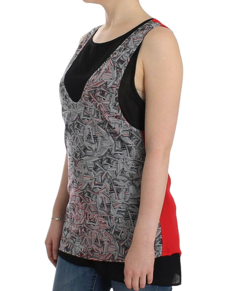 Costume National Black sleeveless top - Hilstor