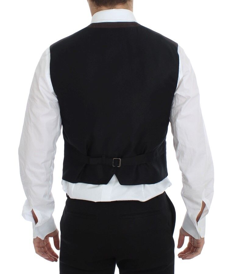 Dolce &amp; Gabbana Brun Kjolevest i Bomuldsblanding