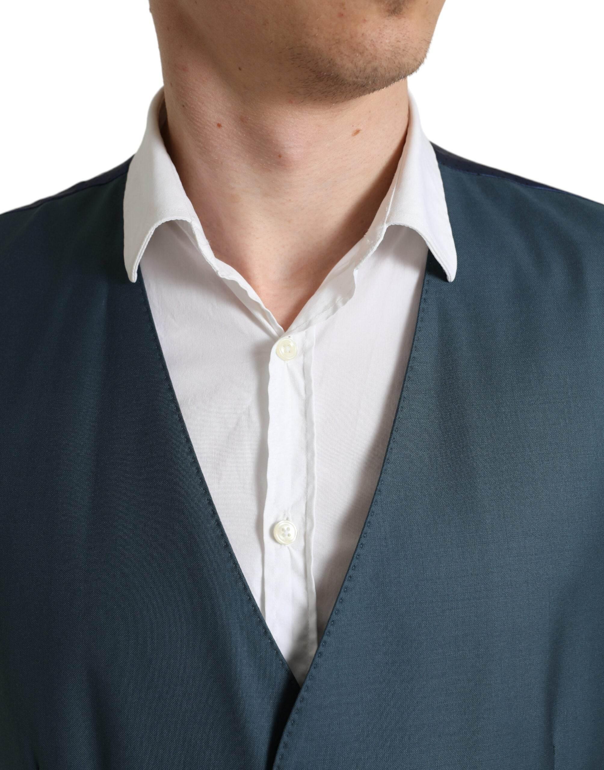 Dolce & Gabbana Green Single Breasted 2 Piece MARTINI Suit - Hilstor
