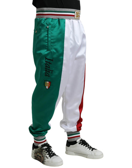 Dolce & Gabbana Italian Stripe Jogger Trousers - Hilstor