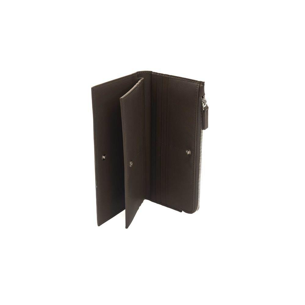 Cerruti 1881 Brown Leather Men Wallet - Hilstor
