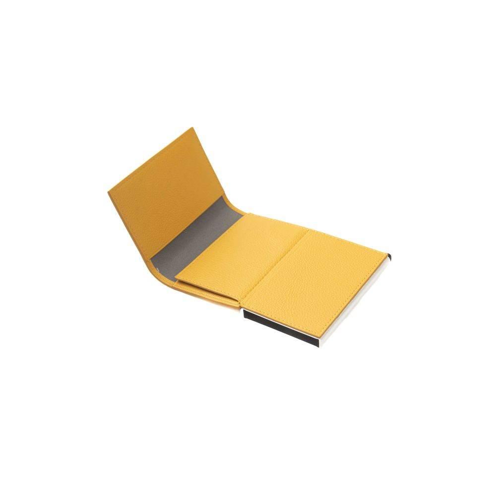 Cerruti 1881 Yellow Calfskin Men Wallet - Hilstor