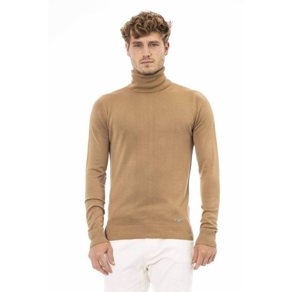 Baldinini Trend Beige Modal Men Sweater - Hilstor