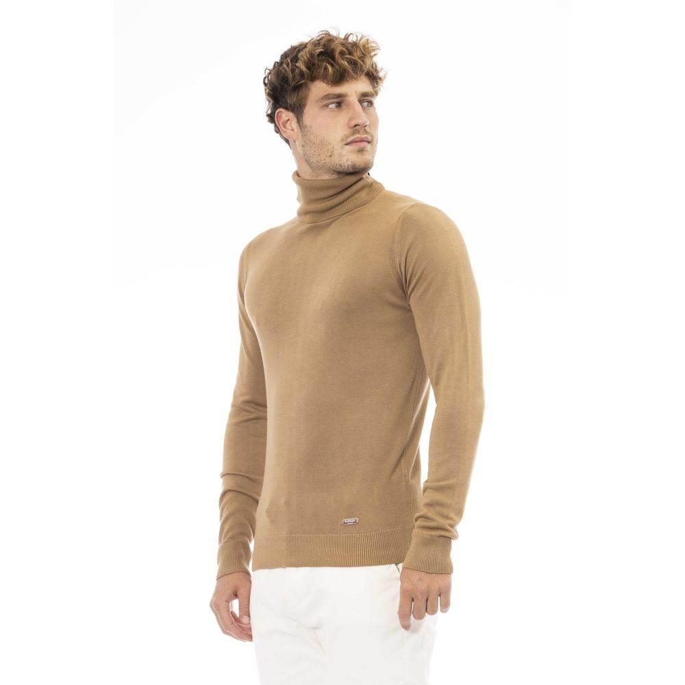 Baldinini Trend Beige Modal Men Sweater - Hilstor