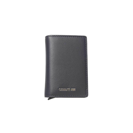 Cerruti 1881 Blue Calfskin Men Wallet - Hilstor